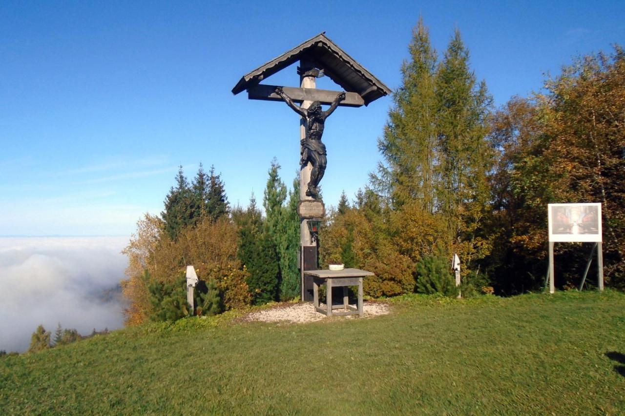 Holzhaus "Zum Schwarz'N" Daire Aurach am Hongar Dış mekan fotoğraf