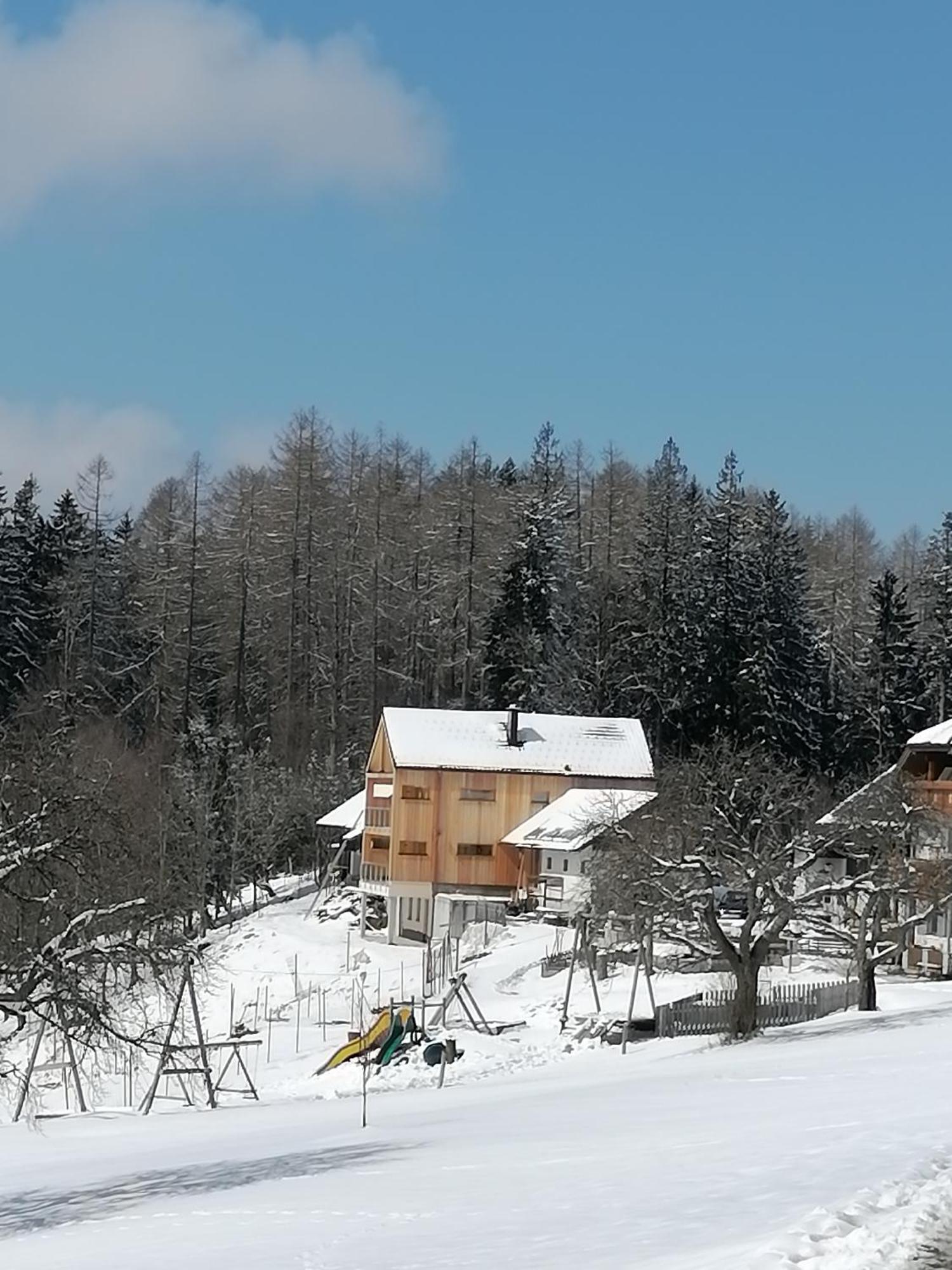 Holzhaus "Zum Schwarz'N" Daire Aurach am Hongar Dış mekan fotoğraf