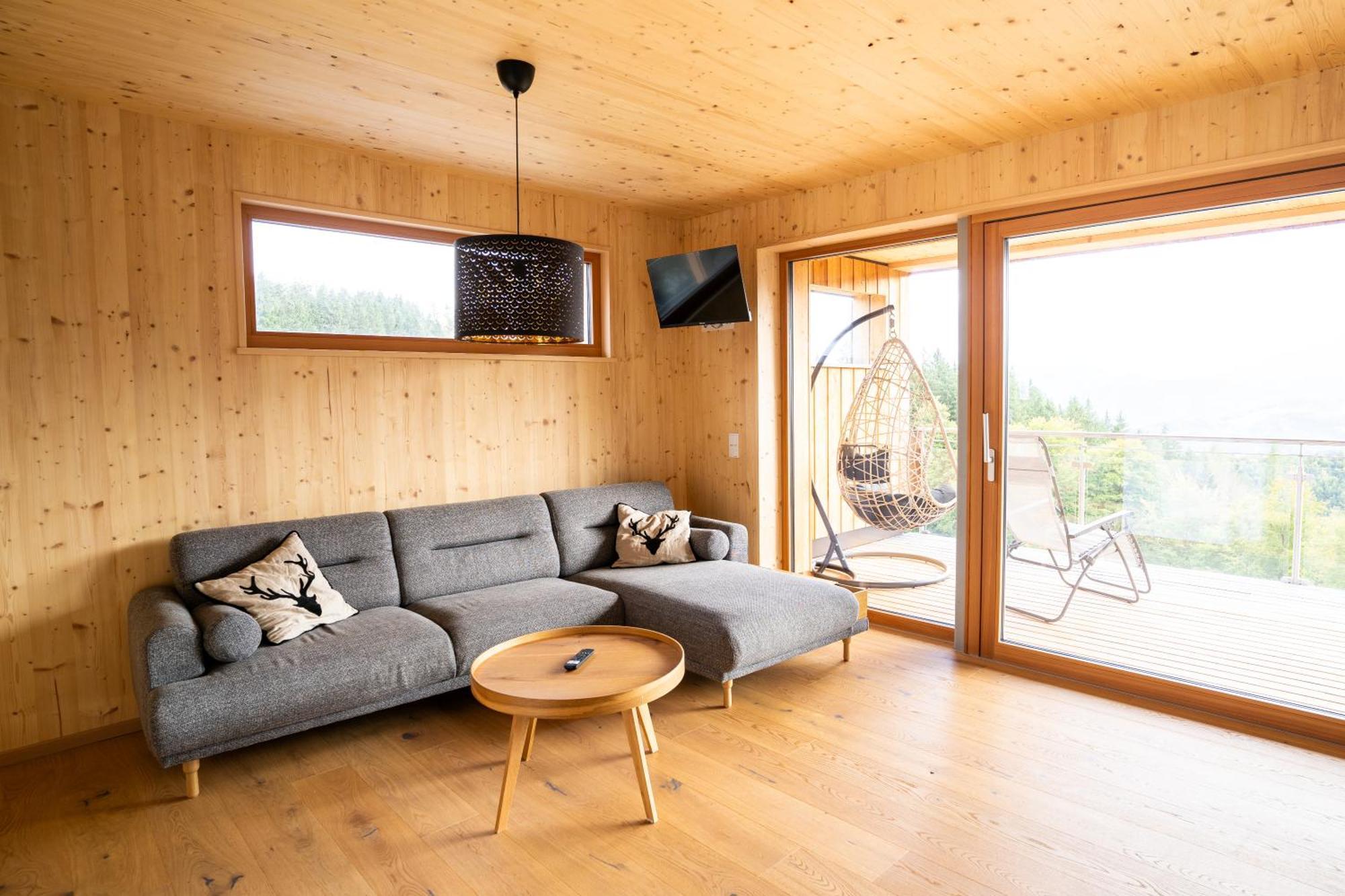 Holzhaus "Zum Schwarz'N" Daire Aurach am Hongar Dış mekan fotoğraf